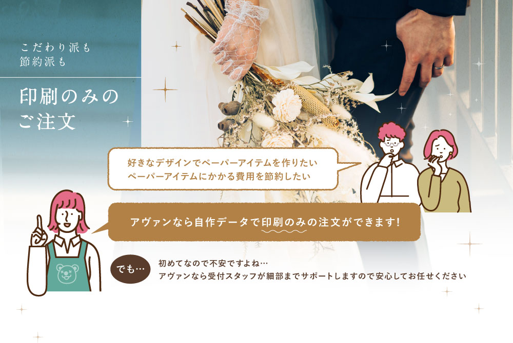 印刷のみのご注文